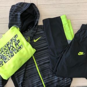 Nike Thermal-Fit Jacket/Pants/Sweatshirt Set